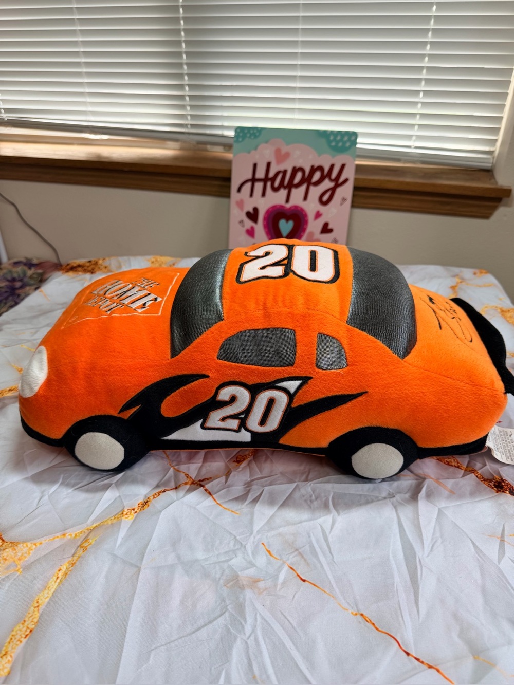 NASCAR Tony Stewart Home Depot pillow